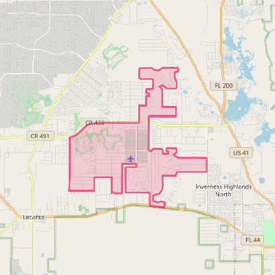 Map of Citrus Hills