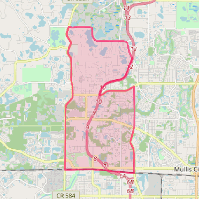 Map of Citrus Park