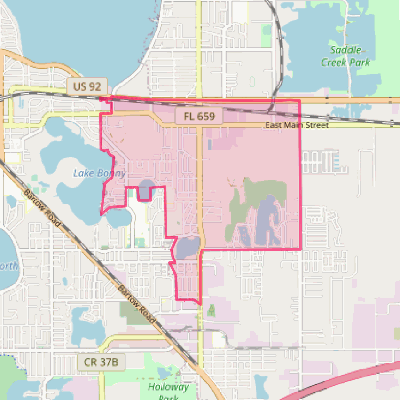 Map of Crystal Lake