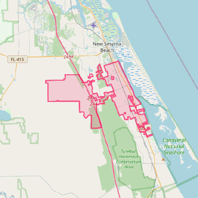 Map of Edgewater