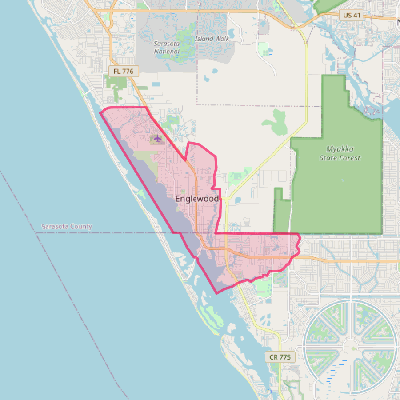 Map of Englewood