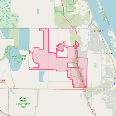 Map of Fellsmere