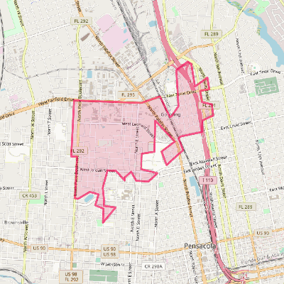 Map of Goulding