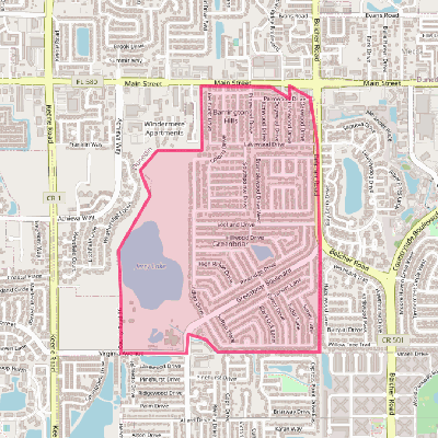 Map of Greenbriar