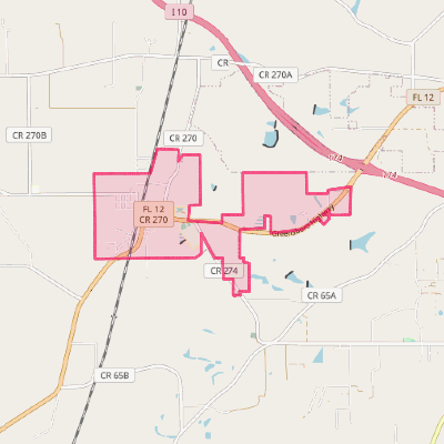 Map of Greensboro