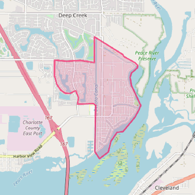 Map of Harbour Heights