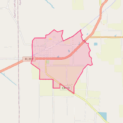 Map of Hastings