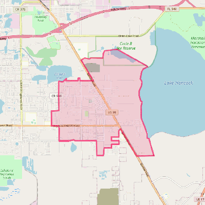 Map of Highland City