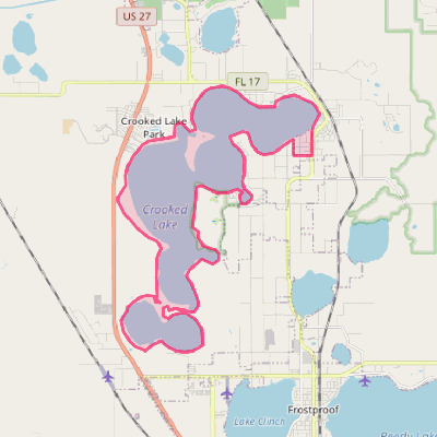 Map of Hillcrest Heights