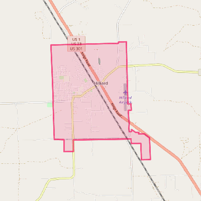 Map of Hilliard