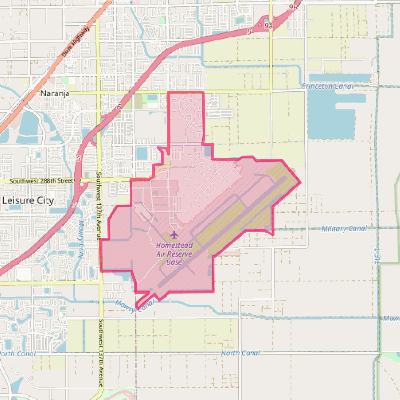 Map of Homestead Base