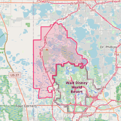 Map of Horizon West