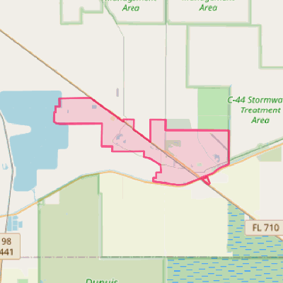 Map of Indiantown