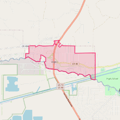 Map of Inglis