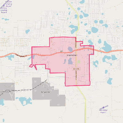 Map of Interlachen