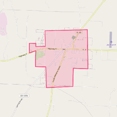 Map of Jay