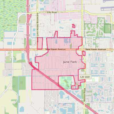 Map of June Park