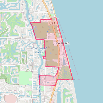 Map of Juno Beach