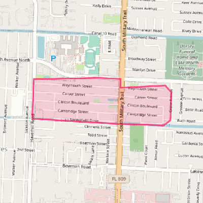 Map of Kenwood Estates