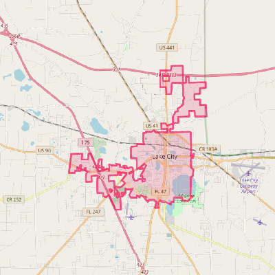 Map of Lake City