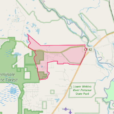 Map of Lake Mack-Forest Hills