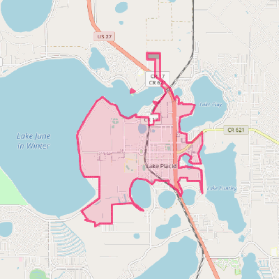 Map of Lake Placid