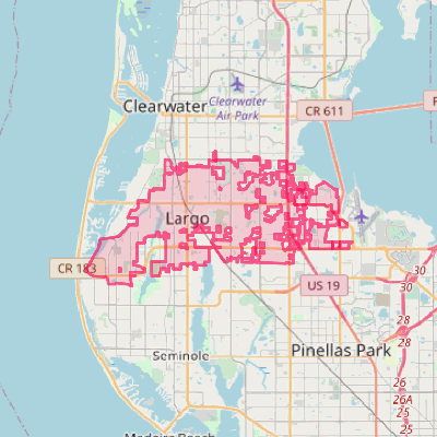 Map of Largo