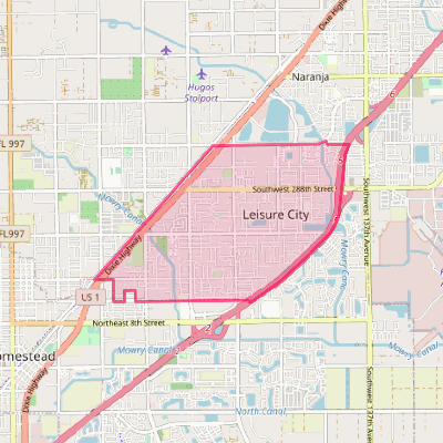 Map of Leisure City