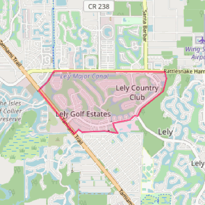 Map of Lely