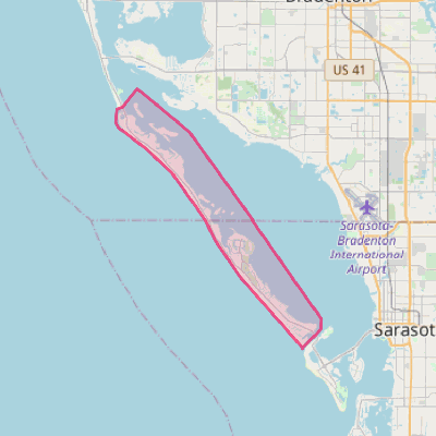 Map of Longboat Key