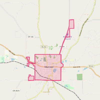 Map of Madison