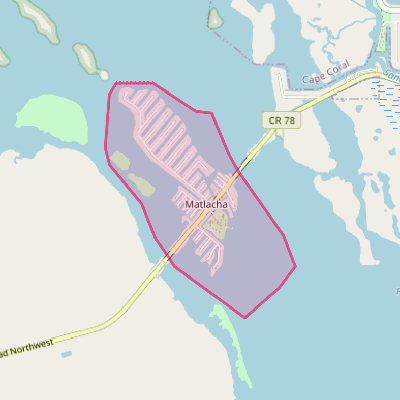 Map of Matlacha