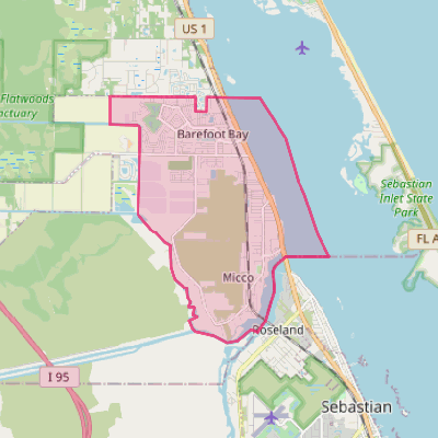 Map of Micco