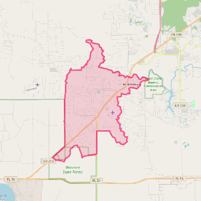 Map of Middleburg