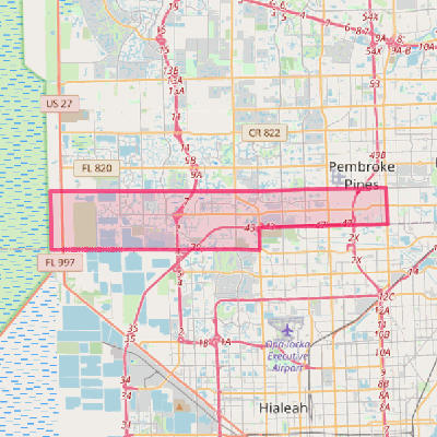 Map of Miramar