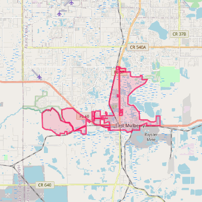 Map of Mulberry