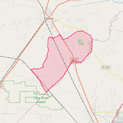 Map of Nassau Village-Ratliff