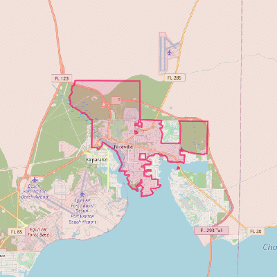 Map of Niceville