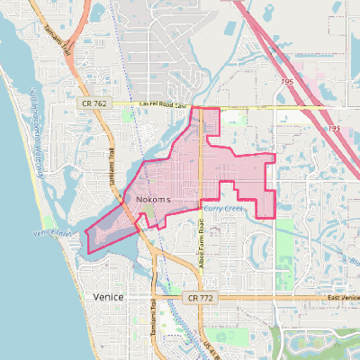 Map of Nokomis