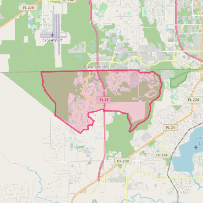 Map of Oakleaf Plantation