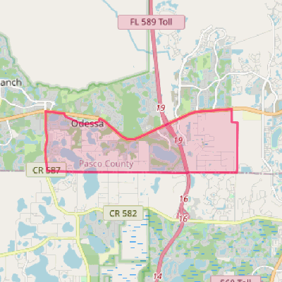 Map of Odessa