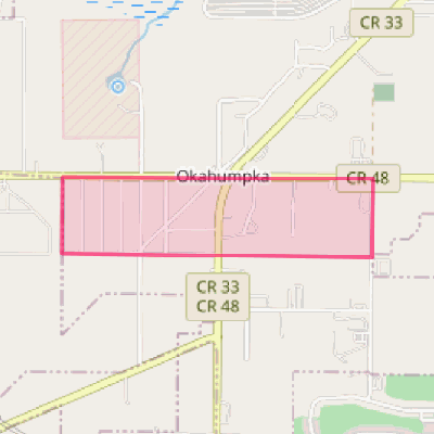 Map of Okahumpka