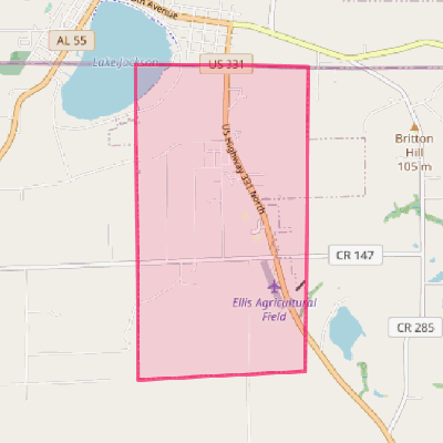 Map of Paxton