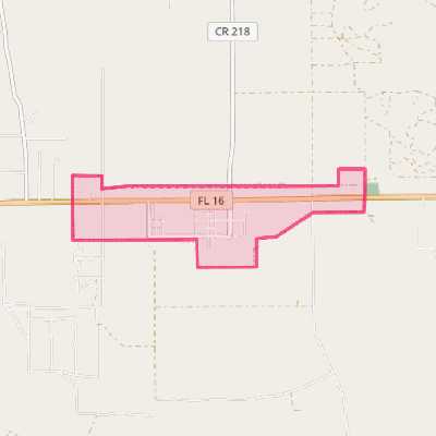 Map of Penney Farms