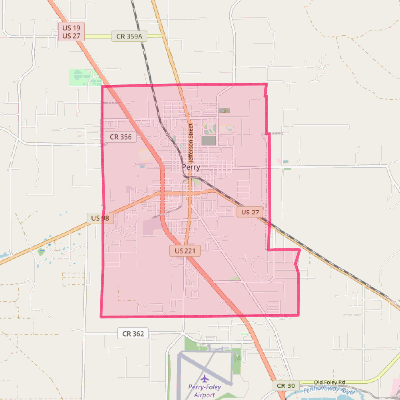 Map of Perry