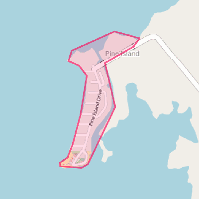 Map of Pine Island