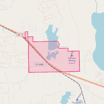 Map of Pomona Park