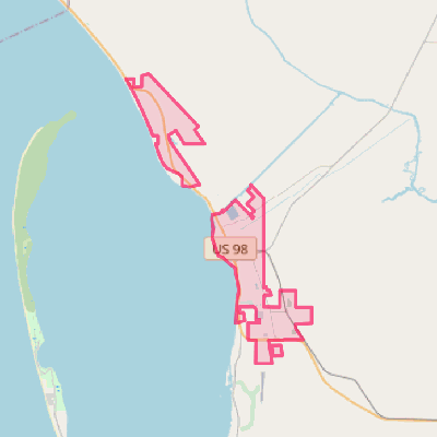 Map of Port St. Joe