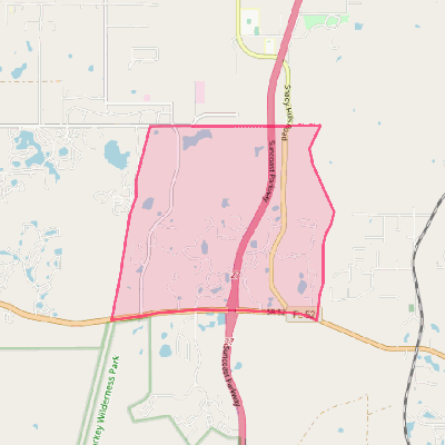 Map of Quail Ridge