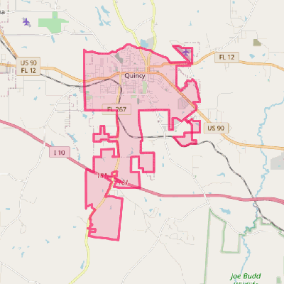 Map of Quincy